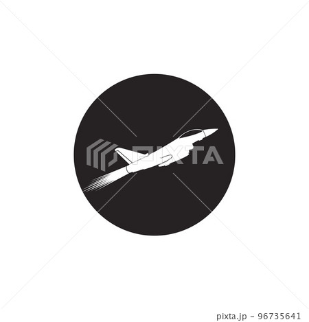 fighter jet icon 96735641