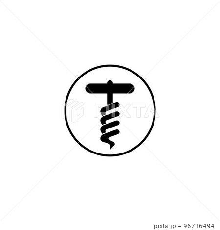 Corkscrew icon Corkscrew icon 96736494