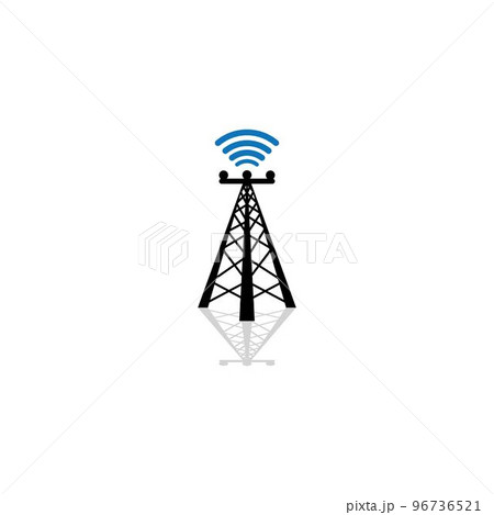 Network tower icon Network tower icon 96736521