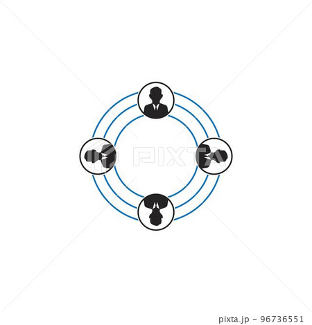 People network  icon 96736551