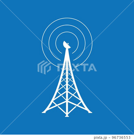 Network tower icon 96736553