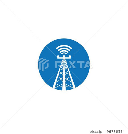 Network tower icon 96736554
