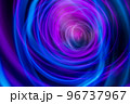 Circle light wave of energy with elegant glowing lines. Abstract technology background. 96737967