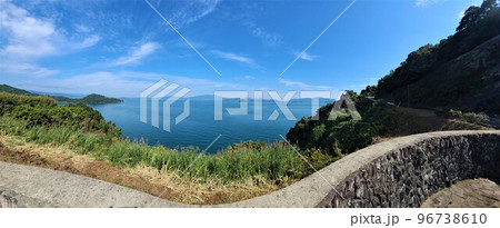 鉈埼望洋回廊（眼前は八代海と雲仙天草国立公園） 96738610