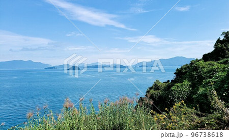 鉈埼望洋回廊(眼前は八代海と雲仙天草国立公園) 鉈埼望洋回廊(眼前は八代海と雲仙天草国立公園) 96738618