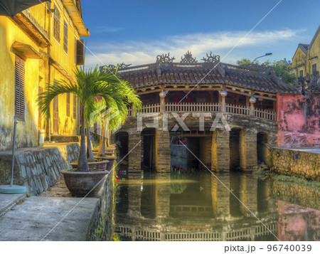 ベトナム・ホイアン 来遠橋 / Chua Cau Temple Bridge 96740039