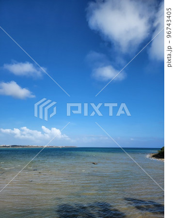 石垣島　ビーチから　沖縄 96743405