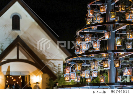 高原のイルミネーションイベント　宮城県加美町 96744612