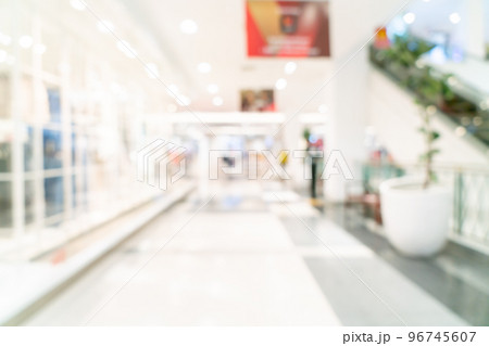 abstract blur shop and retail store in shopping mall 96745607