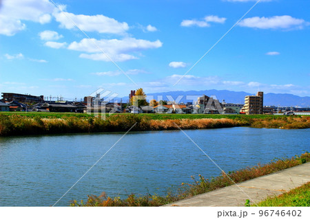 秋の藻川 風景 秋の藻川 風景 96746402