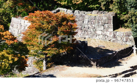 岐阜のマチュピチュ 苗木城跡 大矢倉跡 岐阜のマチュピチュ 苗木城跡 大矢倉跡 96747853