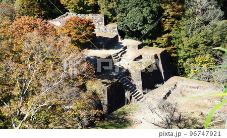 岐阜のマチュピチュ 苗木城跡 大矢倉跡 岐阜のマチュピチュ 苗木城跡 大矢倉跡 96747921