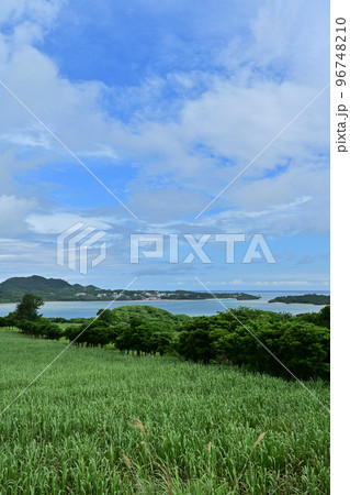 川平湾を望むパーキング 96748210