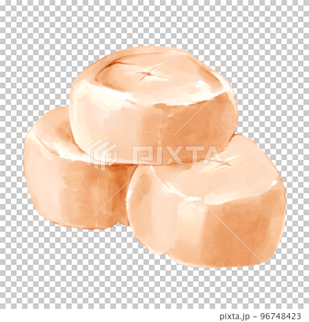 帆立の貝柱 手描きイラスト 帆立の貝柱 手描きイラスト 96748423