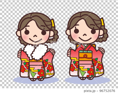 穿著陽光衣服的女性插圖集 96752076