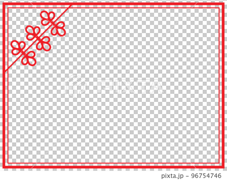 China style frame horizontal position red 96754746