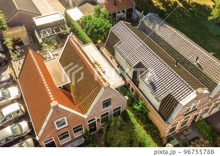 View of street near building with beauty of vegetation outside View of street near building with beauty of vegetation outside 96755786