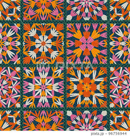 Just let me finish this row, pattern illustration 96756944