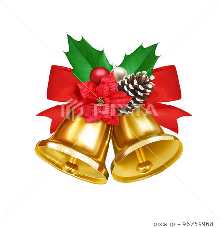クリスマス ベル イラスト リアル クリスマス ベル イラスト リアル 96759968