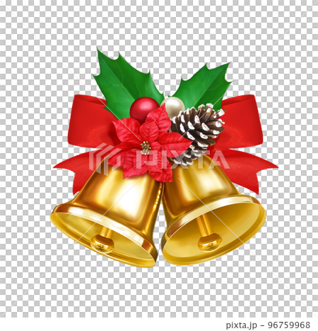 クリスマス ベル イラスト リアル クリスマス ベル イラスト リアル 96759968