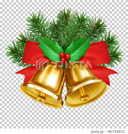 クリスマス ベル イラスト リアル クリスマス ベル イラスト リアル 96759972