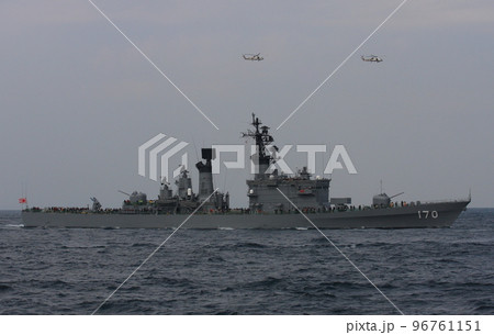 2009年の観艦式に参加した、ミサイル護衛艦DDG-170さわかぜ(2011年除籍) 2009年の観艦式に参加した、ミサイル護衛艦DDG-170さわかぜ(2011年除籍) 96761151