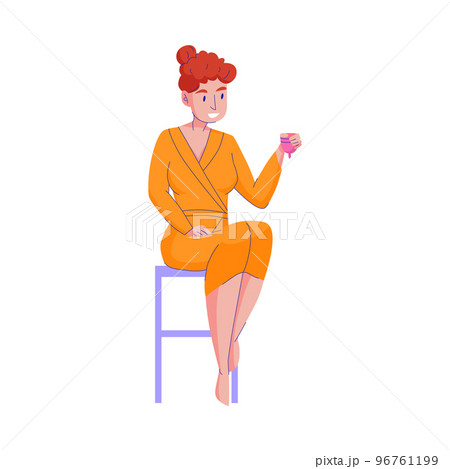 Menstrual Cup Woman Composition 96761199