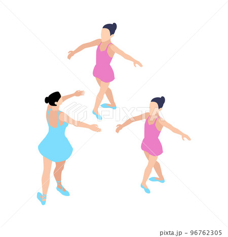 Isometric Aerobics Dance Composition 96762305