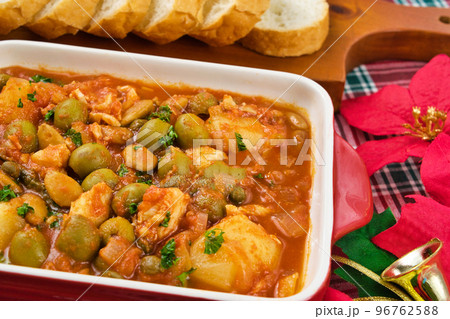 メキシコのバカラオ・ア・ラ・ビスカイーナ エスティロ・メヒカーノ メキシコのバカラオ・ア・ラ・ビスカイーナ エスティロ・メヒカーノ 96762588