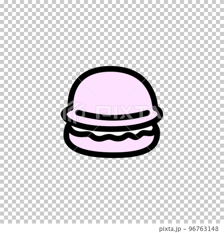 Mini food macarons 96763148