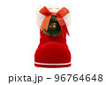 Christmas Shoes Xmas Decoration  isolated on white with clipping path inside 96764648