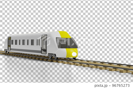3d bullet train cartoon with railroad tracks, sky train transport toy, summer travel service, planning traveler tourism train isolated. 3d render illustration 3d bullet train cartoon with railroad tracks, sky train transport toy, summer travel service, planning traveler tourism train isolated. 3d render illustration 96765273
