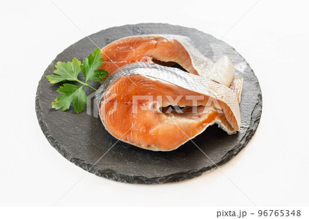 秋鮭 切り身 96765348