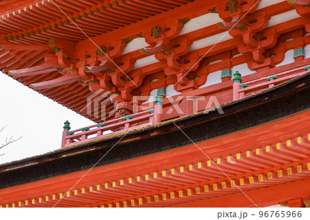 広島観光　広島旅行　厳島神社五重塔 96765966