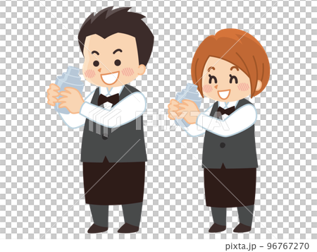 調酒師男女搖酒器 96767270