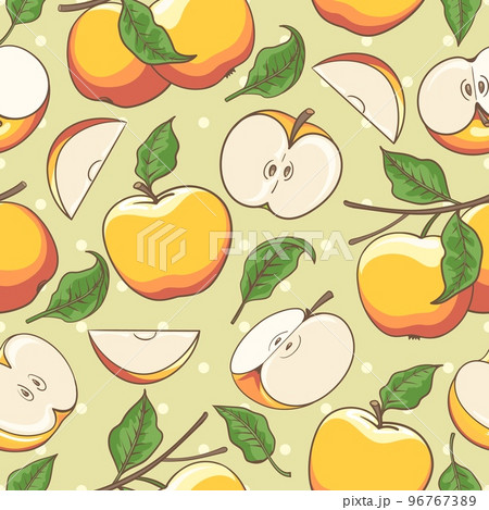 Color apple pattern Color apple pattern 96767389