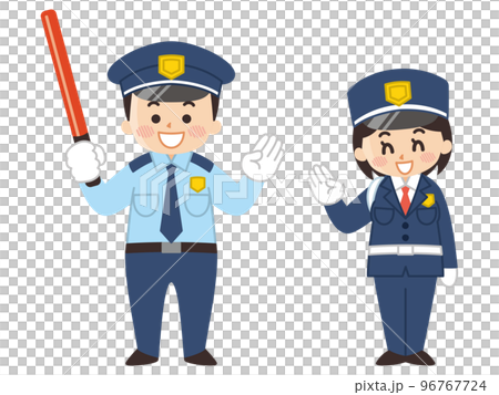 施設の警備員　若者 96767724