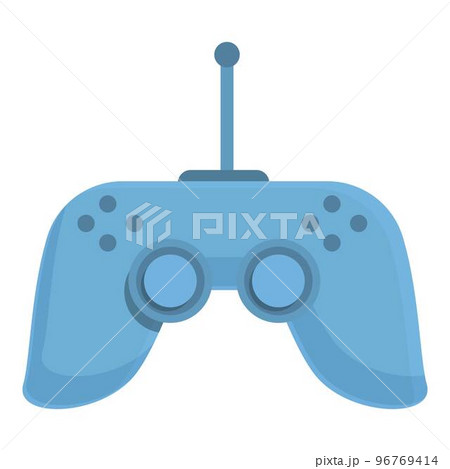 Joystick icon cartoon vector. Remote control. Kid play Joystick icon cartoon vector. Remote control. Kid play 96769414