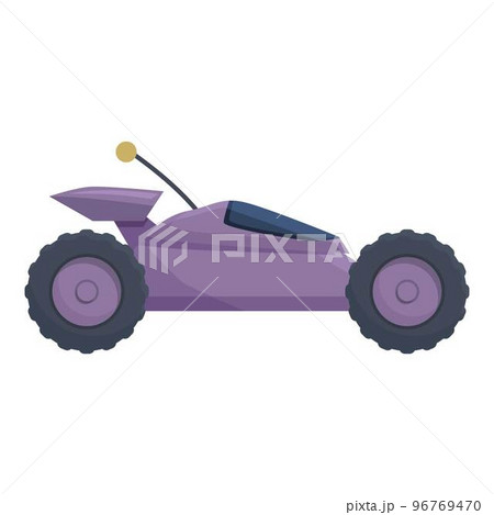 Machine pilot icon cartoon vector. Remote control. Radio toy 96769470