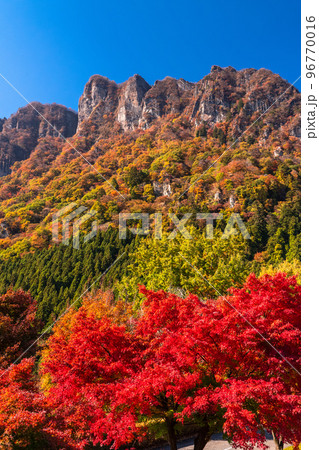 《群馬県》秋の妙義山・紅葉シーズン 96770016