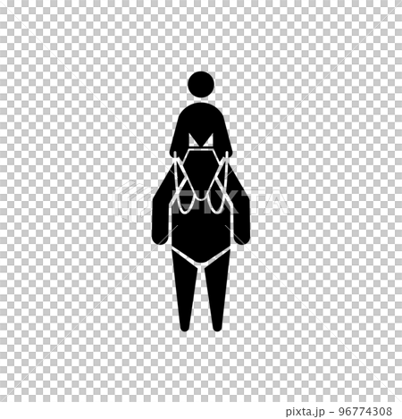 horse riding full face icon horse riding full face icon 96774308