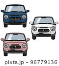 人気軽自動車イラスト 96779136