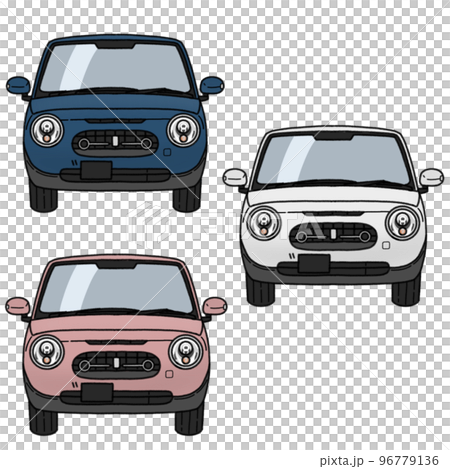 人気軽自動車イラスト 人気軽自動車イラスト 96779136