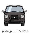 人気軽自動車イラスト 96779203