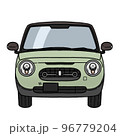 人気軽自動車イラスト 96779204