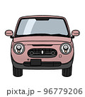 人気軽自動車イラスト 96779206