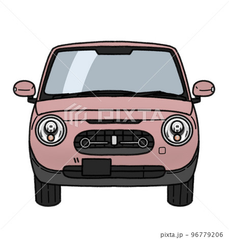 人気軽自動車イラスト 96779206