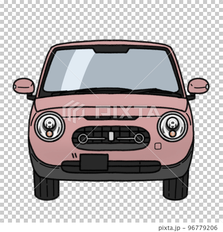 人気軽自動車イラスト 96779206