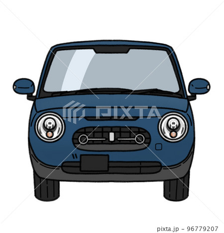 人気軽自動車イラスト 96779207