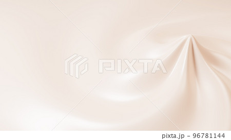 ベージュのクリームの背景素材。化粧品、美容関係に使う背景画像。 96781144
